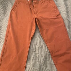 Bonobos Men's rust colored Chinos